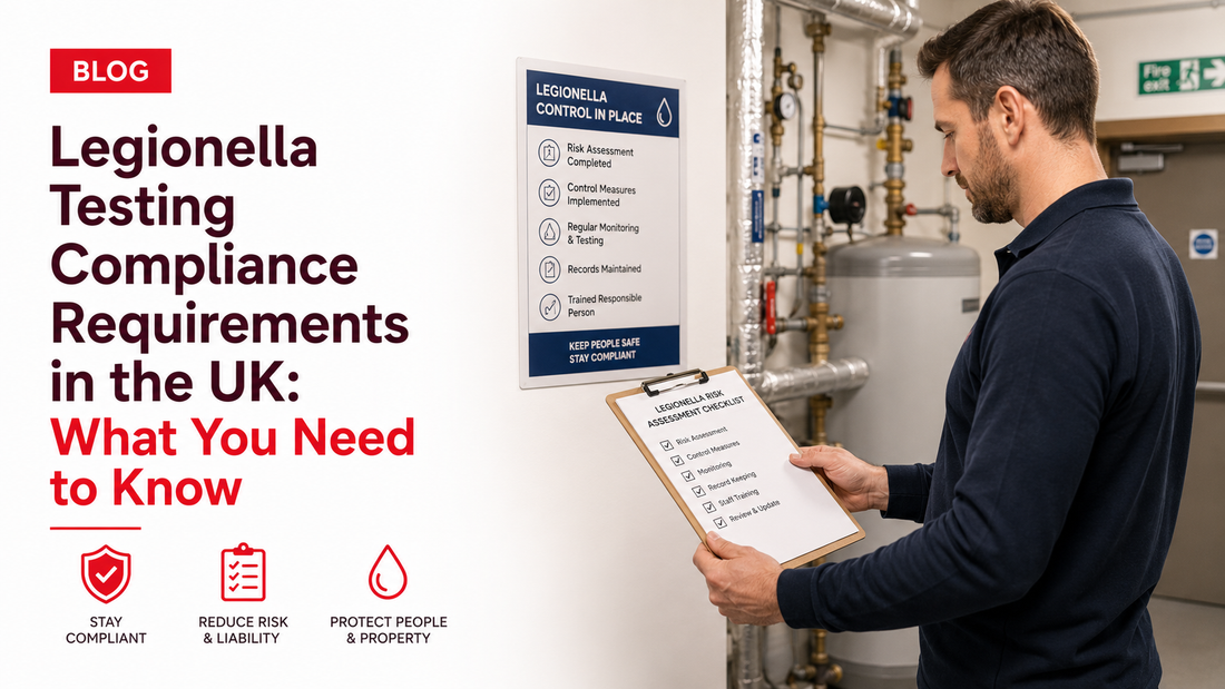 Legionella Testing Compliance Requirements in the UK: What You Need to Know