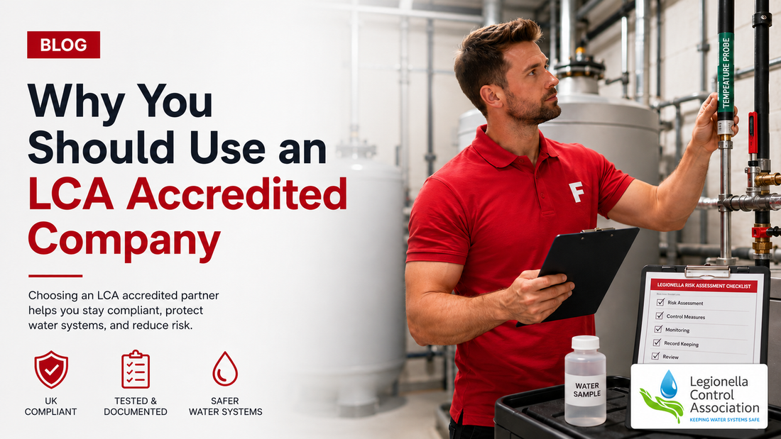 Why You Should Use an LCA-Accredited Company for Legionella Control