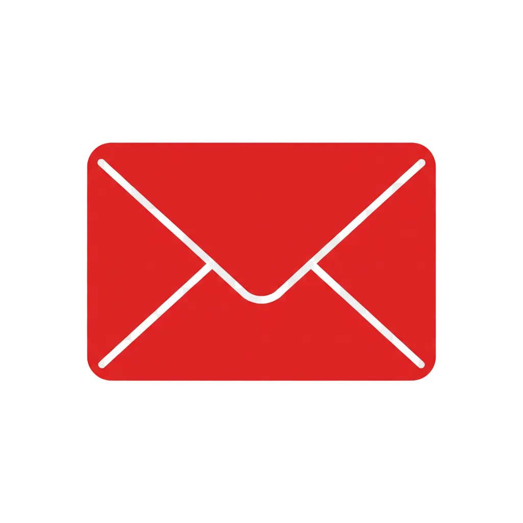 envelope icon #ff0000
